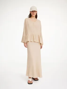 Blouse ophelies en Ramie et coton tehina BY MALENE BIRGER