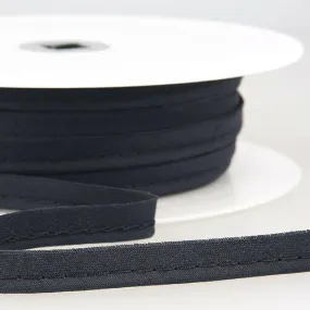Bobine 25m passepoil robe biais tous textiles 10mm gris foncé