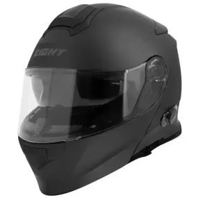 Casque Moto Bluetooth intégré - Noir