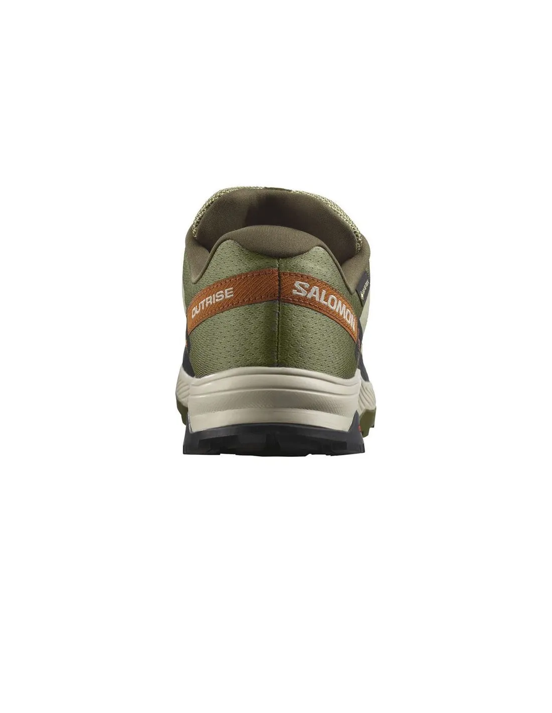 Chaussures de montagne Salomon Outrise Gore-Tex Vert/Brun Homme