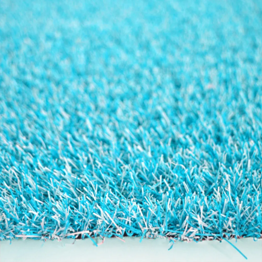 Gazon synthétique happy party couleur bleu classé feu - 20mm - rouleau de 4m x 21m