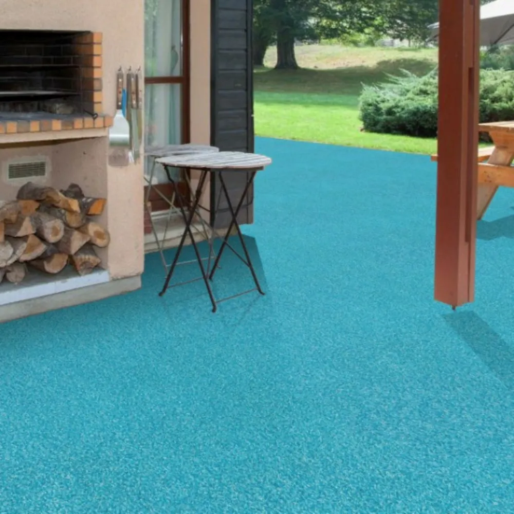 Gazon synthétique happy party couleur bleu classé feu - 20mm - rouleau de 4m x 21m