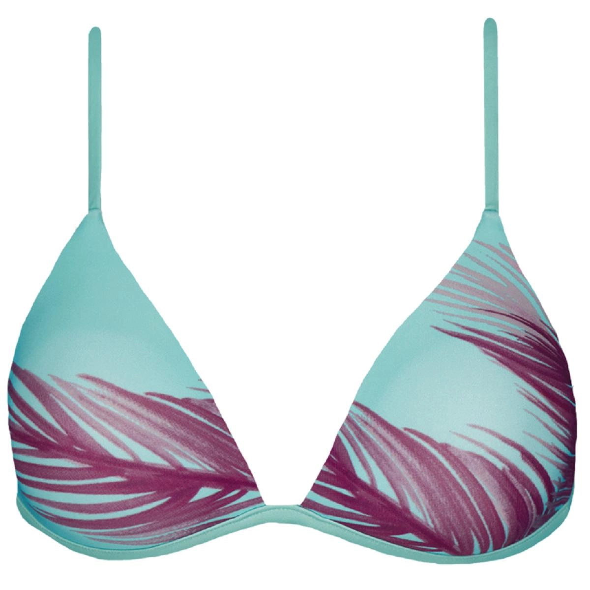 Haut de Bikini Barts Women Tasman Fixed Triangle Dark Celadon