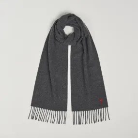 Heart Logo Scarf Dark Grey
