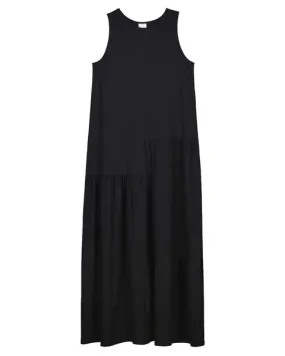 Kowtow Tier Tank Dress Black - Trouva