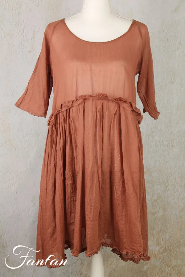 Les Ours Robe Teata Bois de rose