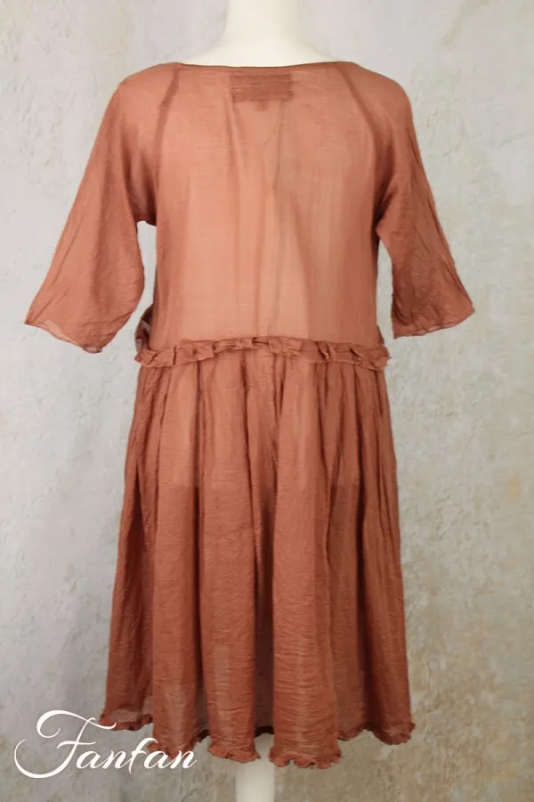Les Ours Robe Teata Bois de rose