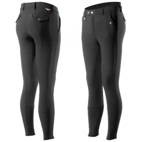 Pantalon d'équitation à basanes silicone Horze Grand Prix homme