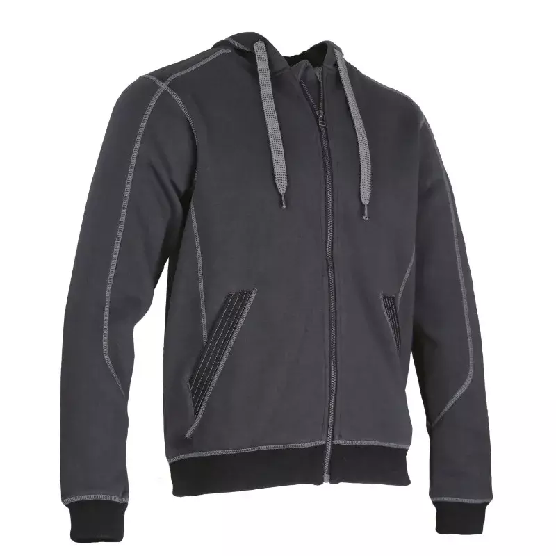 Sweat zippé à capuche LMA CHARPENTE - Taille XXL - 8048