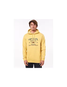 Sweat à capuche Rip Curl Radiate Men Yellow