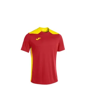 T-shirt Football Joma HommeEnfant du Championnat VI Manches courtes / Jaune Rouge