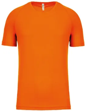 T-shirt sport - Running - Homme - PA438 - orange fluo 