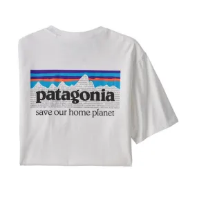 Tee Shirt de randonnée M's P6 Mission Organic Tee Shirt - White