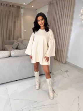 Tee shirt manche longue oversize