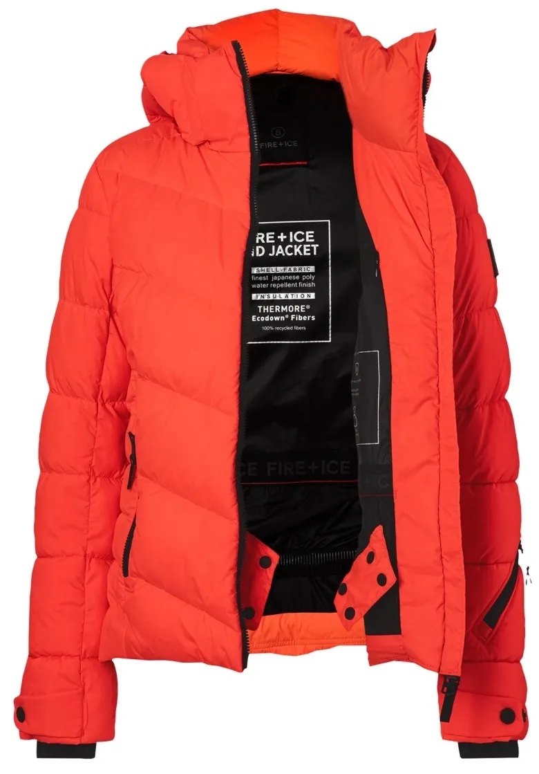 Veste de Ski Bogner Fire + Ice Women Saelly2 Lightning Red