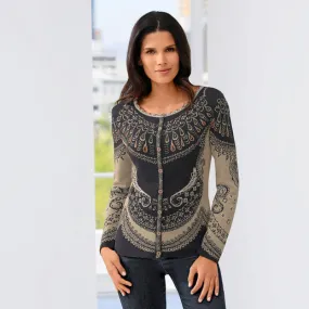 Veste jacquard IVKO
