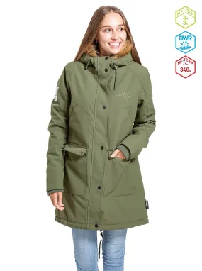 veste Meatfly Amber - Olive - women´s